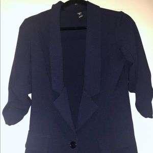 Navy blue blazer